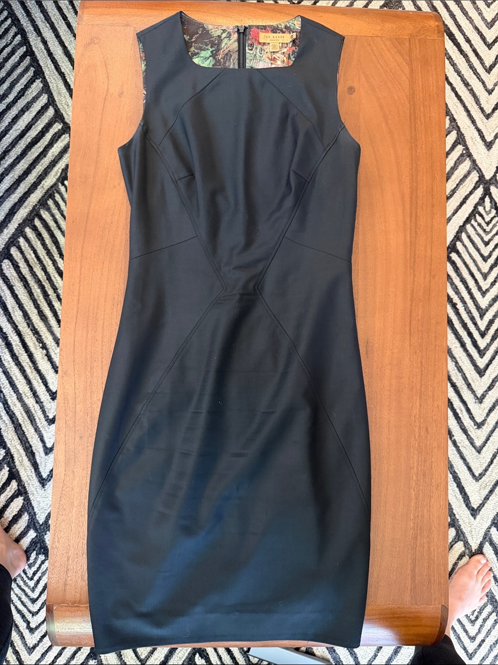 Ted Baker London Black pencil dress